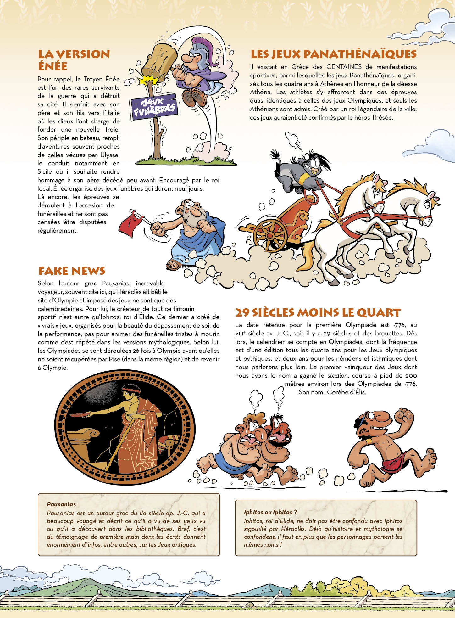 LES JEUX ANTIQUES - LES PETITS MYTHOS PRESENTENT