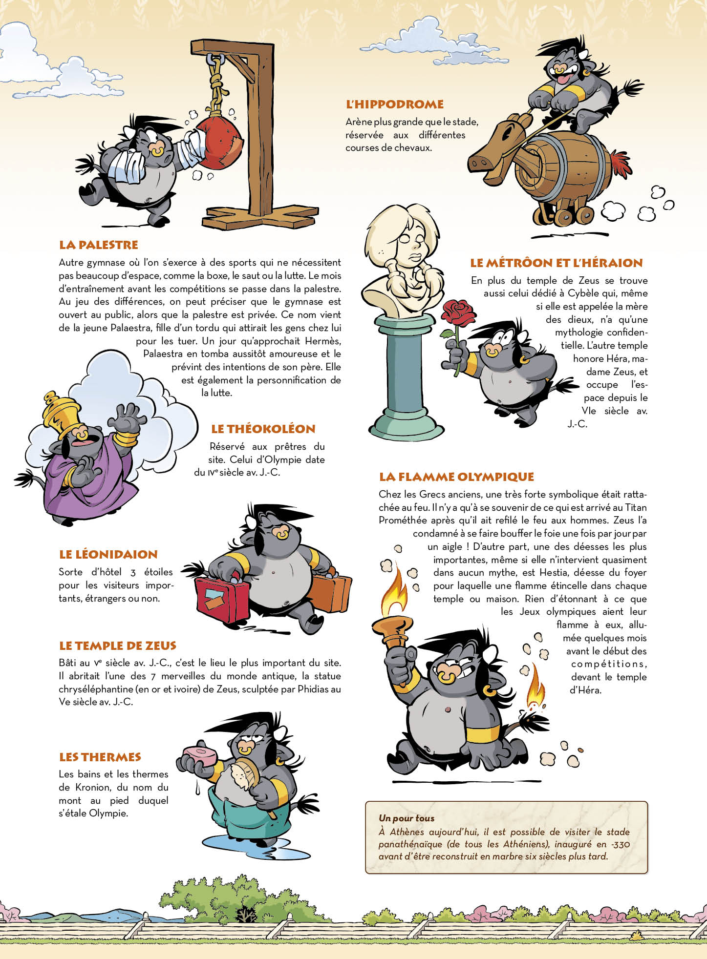 LES JEUX ANTIQUES - LES PETITS MYTHOS PRESENTENT