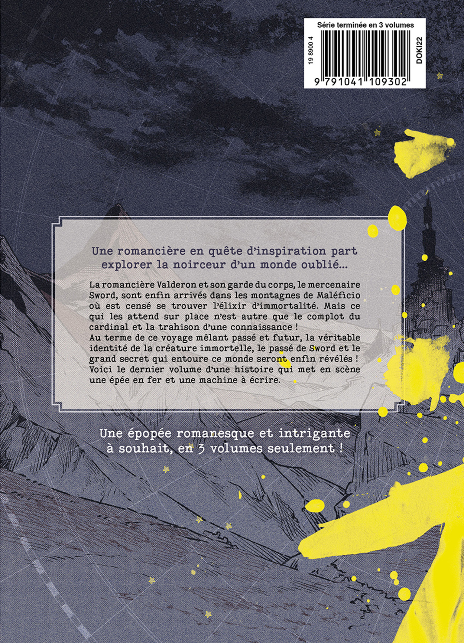 LA ROMANCIERE ET LE MERCENAIRE T3