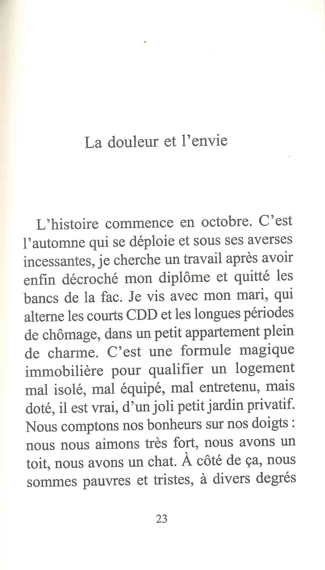 AVORTEE : UNE HISTOIRE INTIME DE L