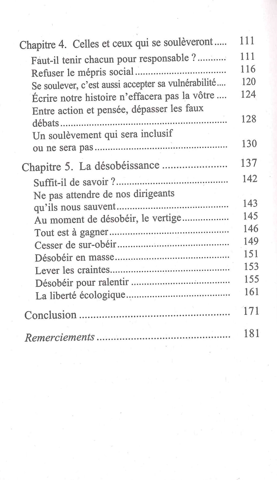 POUR UN SOULEVEMENT ECOLOGIQUE : DEPASSER NOTRE IMPUISSANCE COLLECTIVE