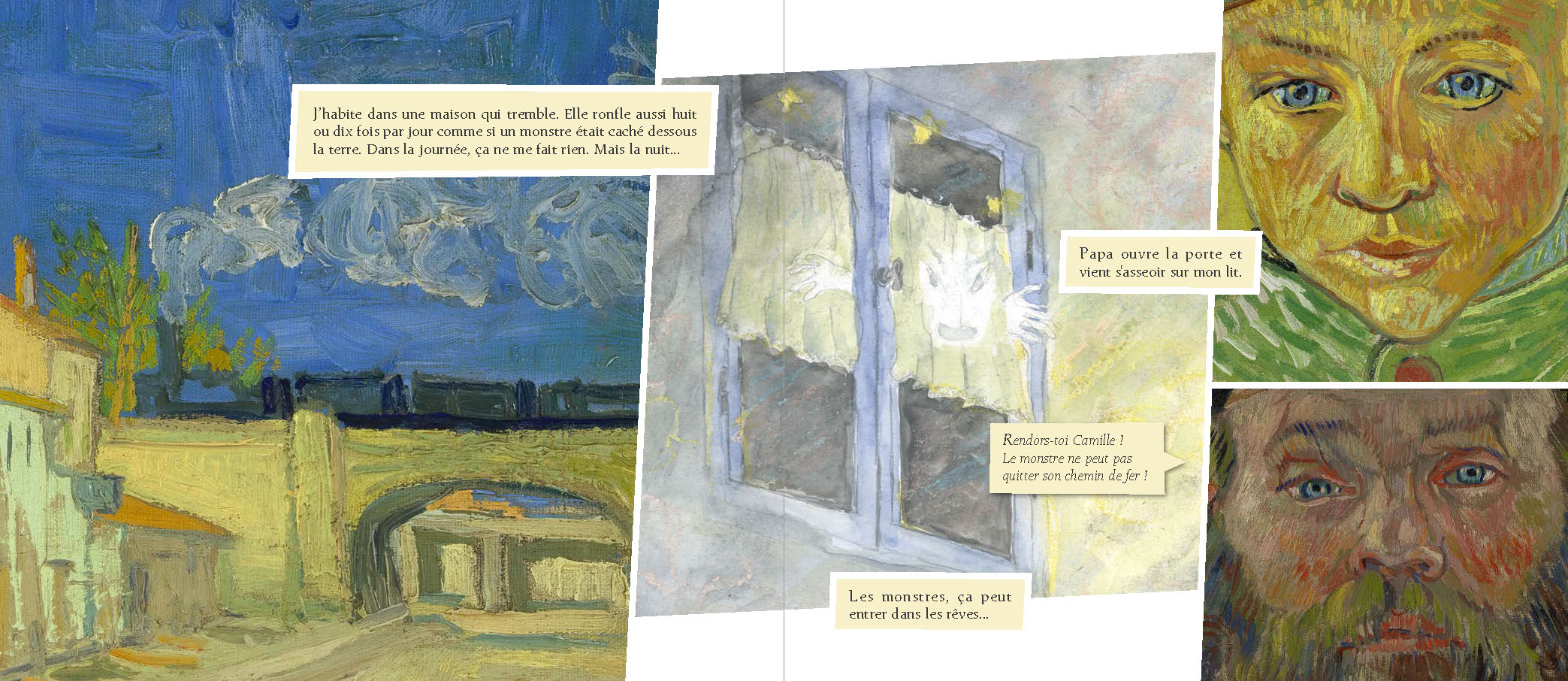 LA MAISON SOLEIL-UN VOYAGE DANS LES OEUVRES DE VINCENT VAN GOGH