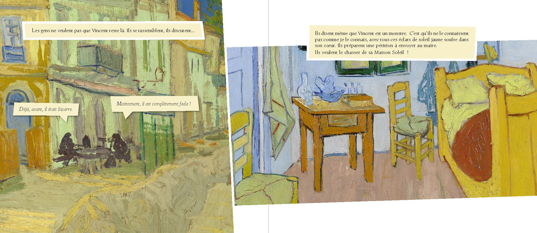 LA MAISON SOLEIL-UN VOYAGE DANS LES OEUVRES DE VINCENT VAN GOGH