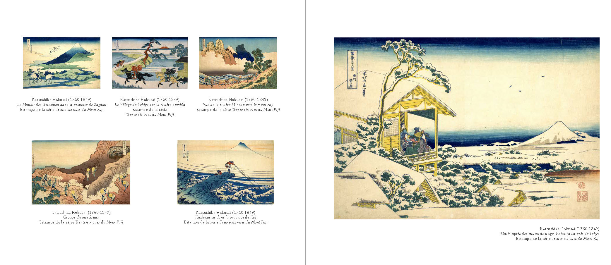 SOUS LA GRANDE VAGUE-UN VOYAGE DANS LES OEUVRES DE  HOKUSAI