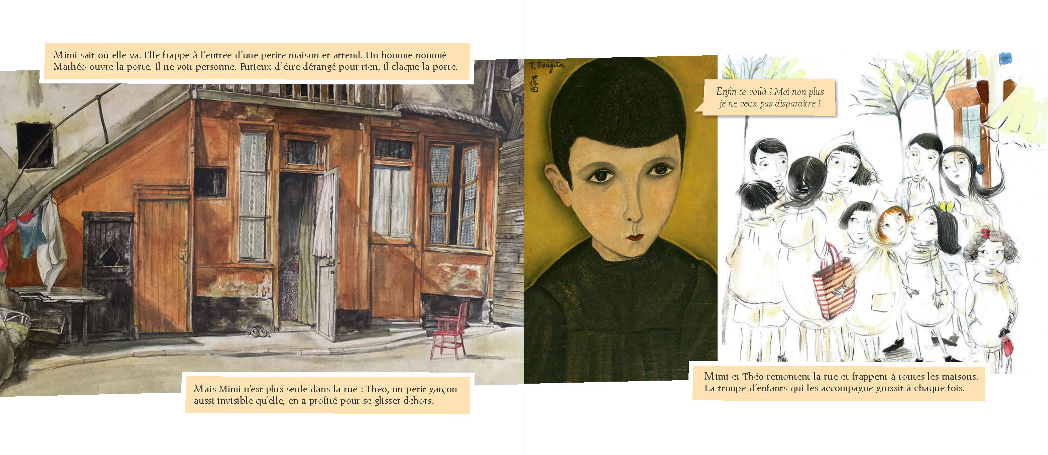 LES ENFANTS PARALLELES : UN VOYAGE DANS LES OEUVRES DE LEONARD FOUJITA