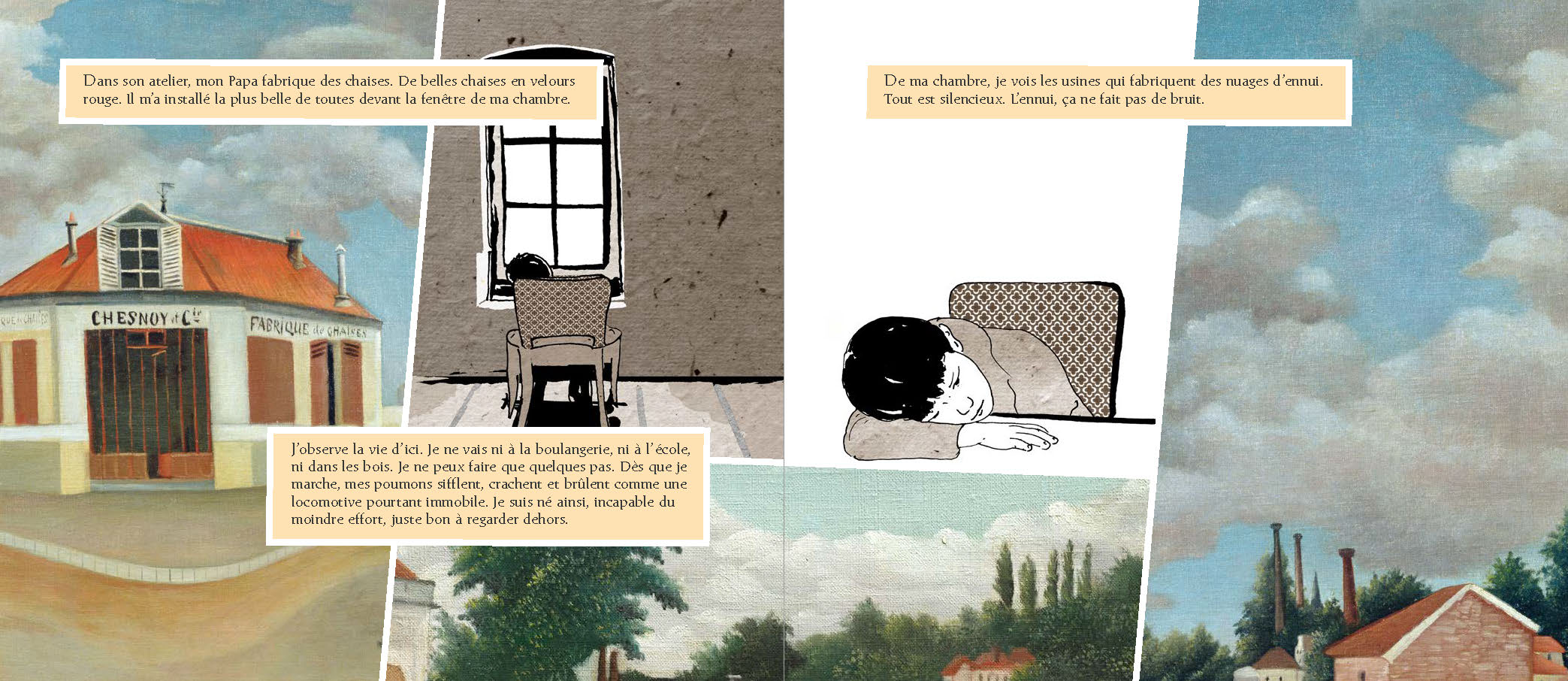 EN DESCENDANT LE FLEUVE : UN VOYAGE DANS LES OEUVRES DU DOUANIER ROUSSEAU