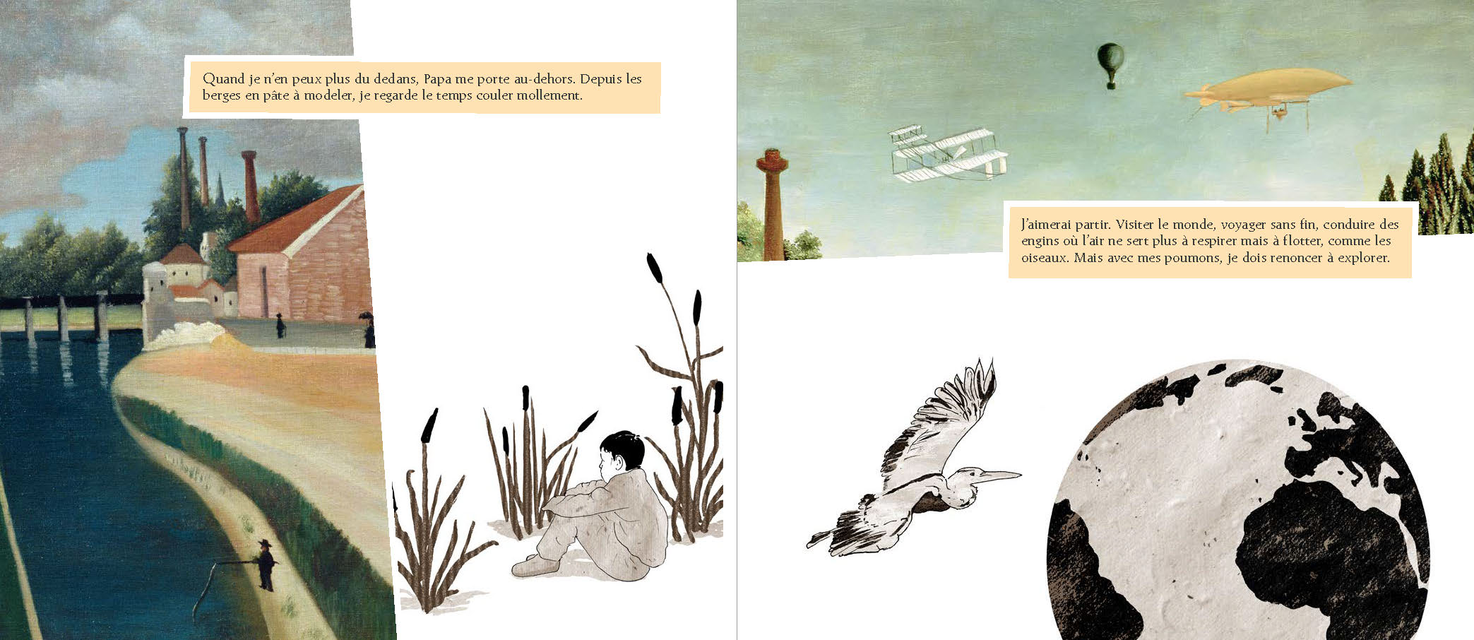 EN DESCENDANT LE FLEUVE : UN VOYAGE DANS LES OEUVRES DU DOUANIER ROUSSEAU