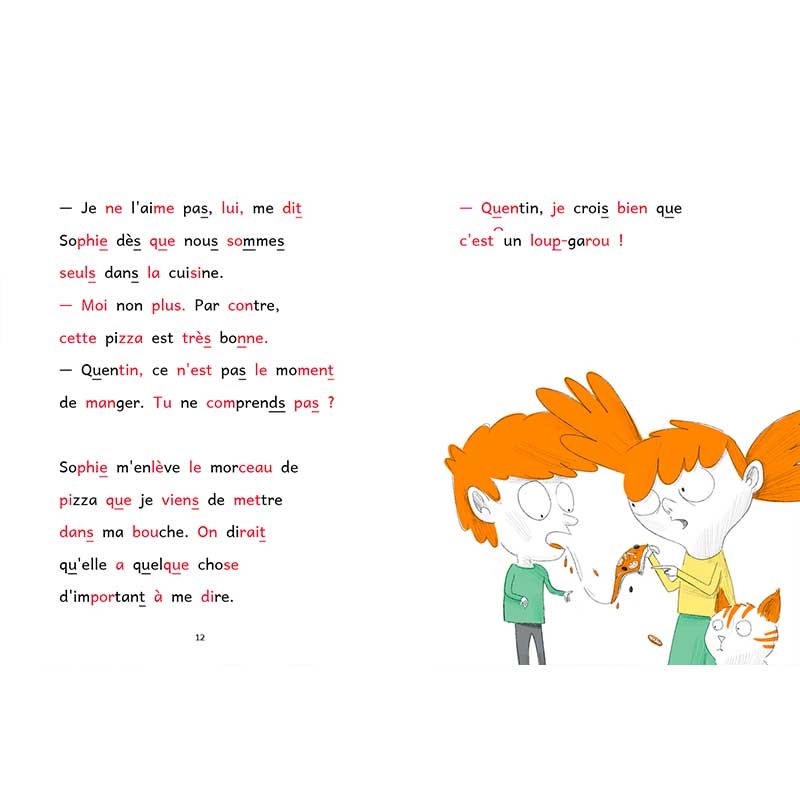 LES ENQUETES DE QUENTIN ET SOPHIE T6 (LE BABYSITTEUR EST UN LOUP-GAROU)