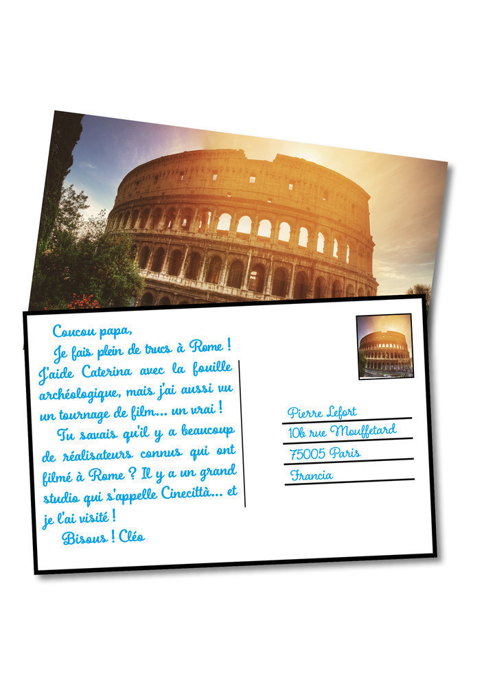 CLEO LEFORT - ENIGME A ROME (ITALIEN)