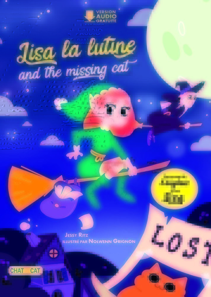 LISA LA LUTINE AND THE MISSING CAT (ANGLAIS)