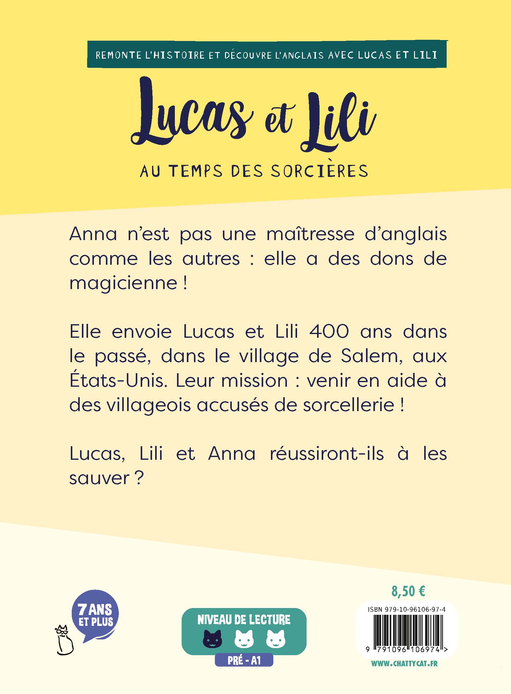 LUCAS ET LILI. AU TEMPS DES SORCIERES