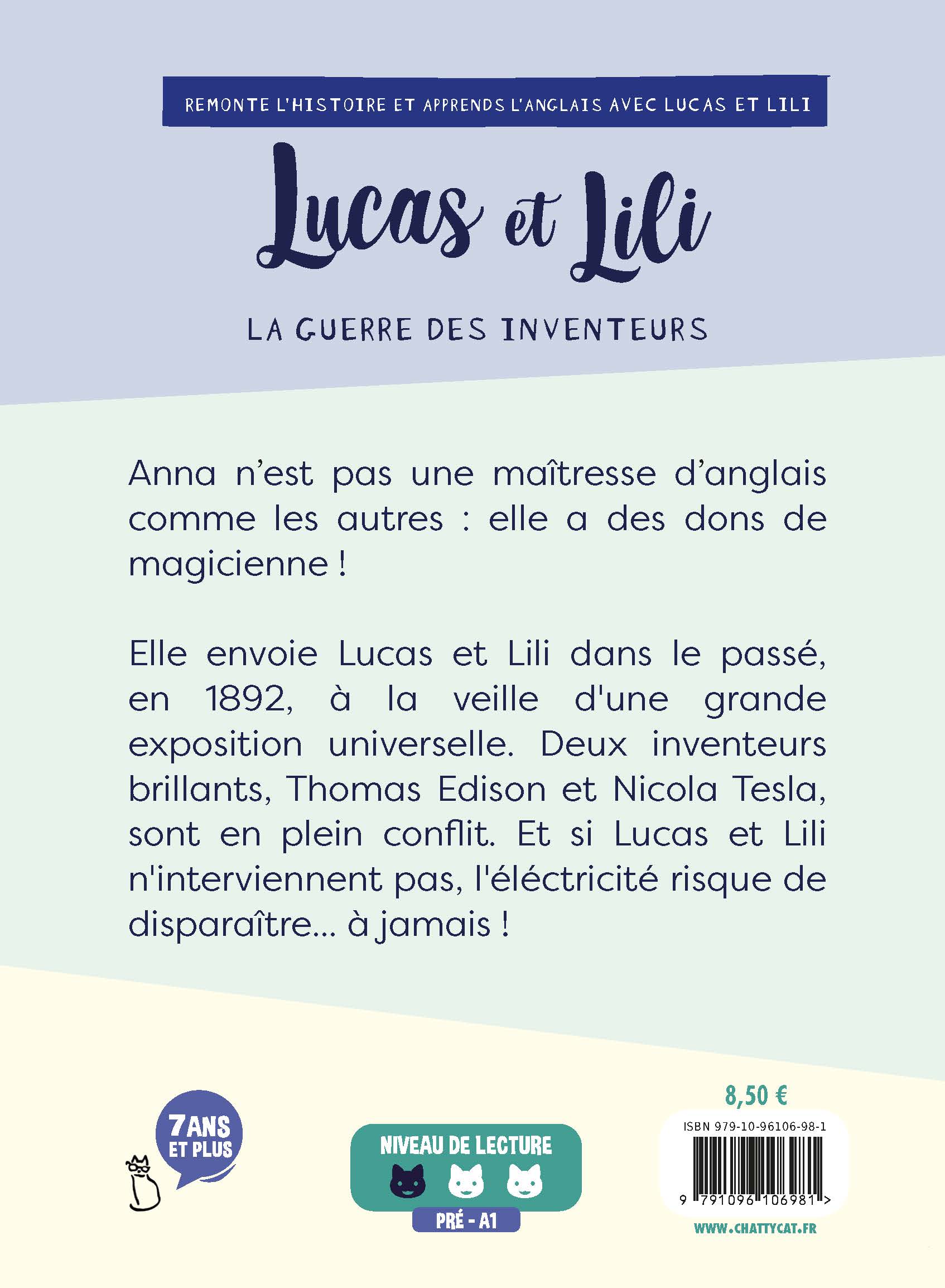 LUCAS ET LILI. LA GUERRE DES INVENTEURS
