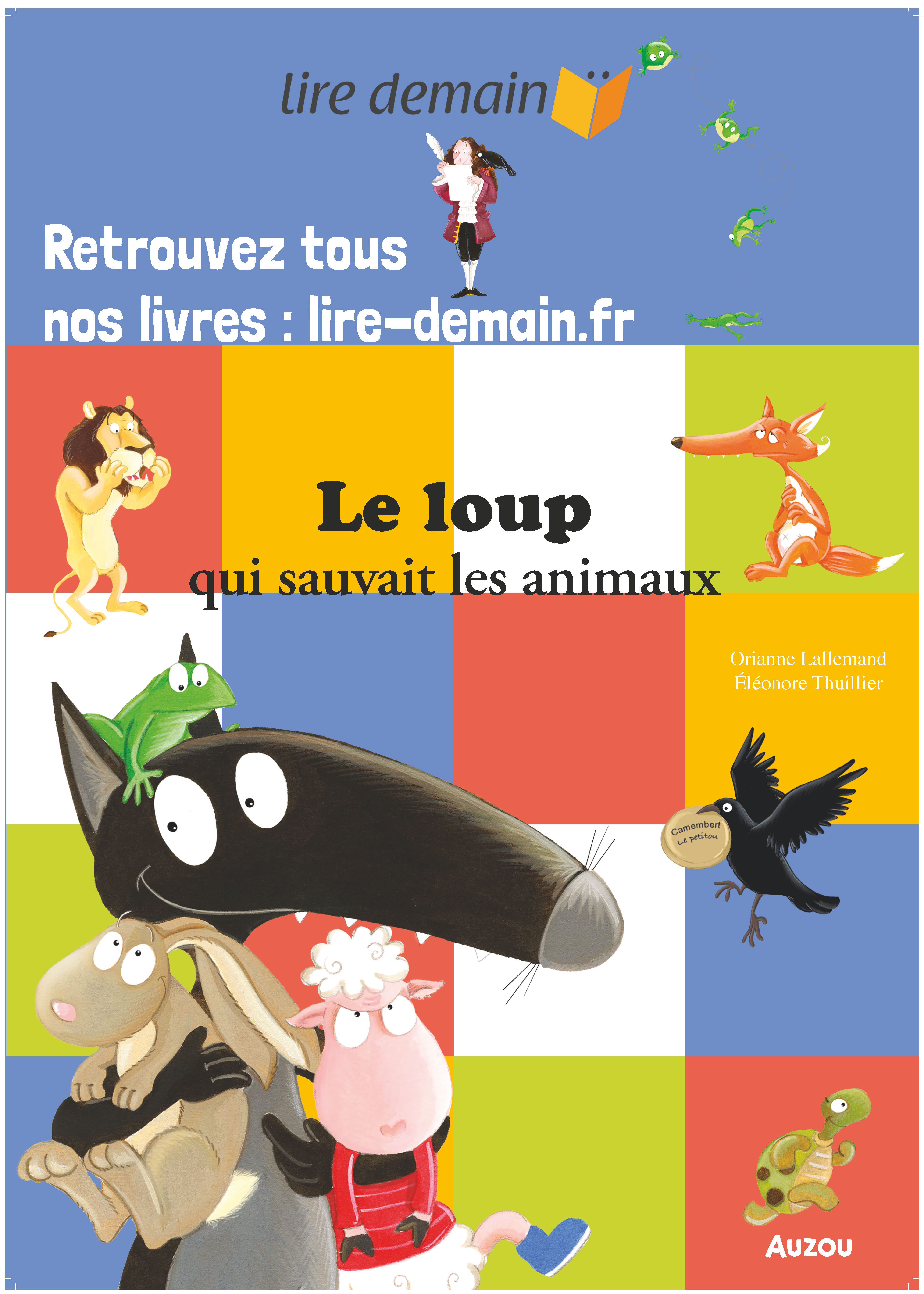 POSTER LOUP ANIMAUX