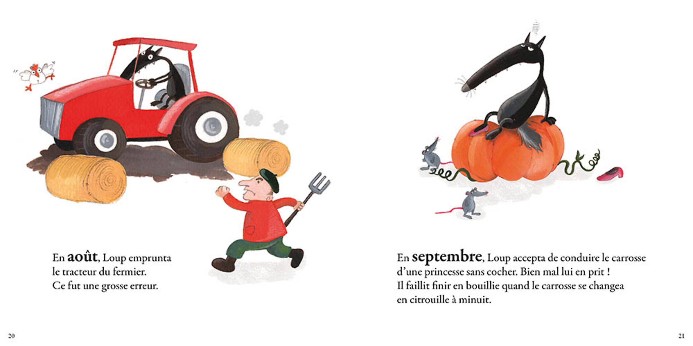 Le Loup Qui Ne Voulait Plus Marcher