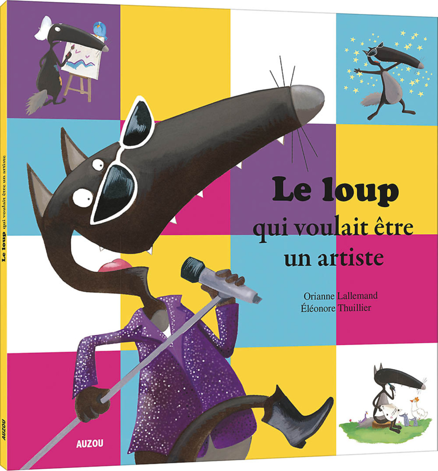 Le Loup Qui Voulait Etre Un Artiste