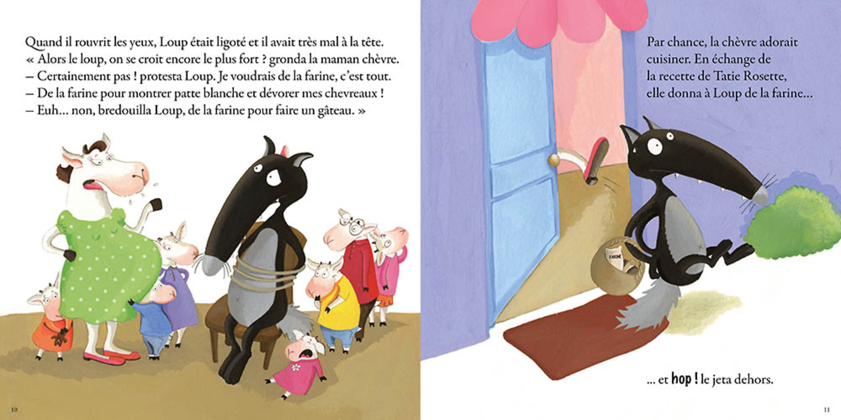 Le Loup Qui Decouvrait Le Pays Des Contes