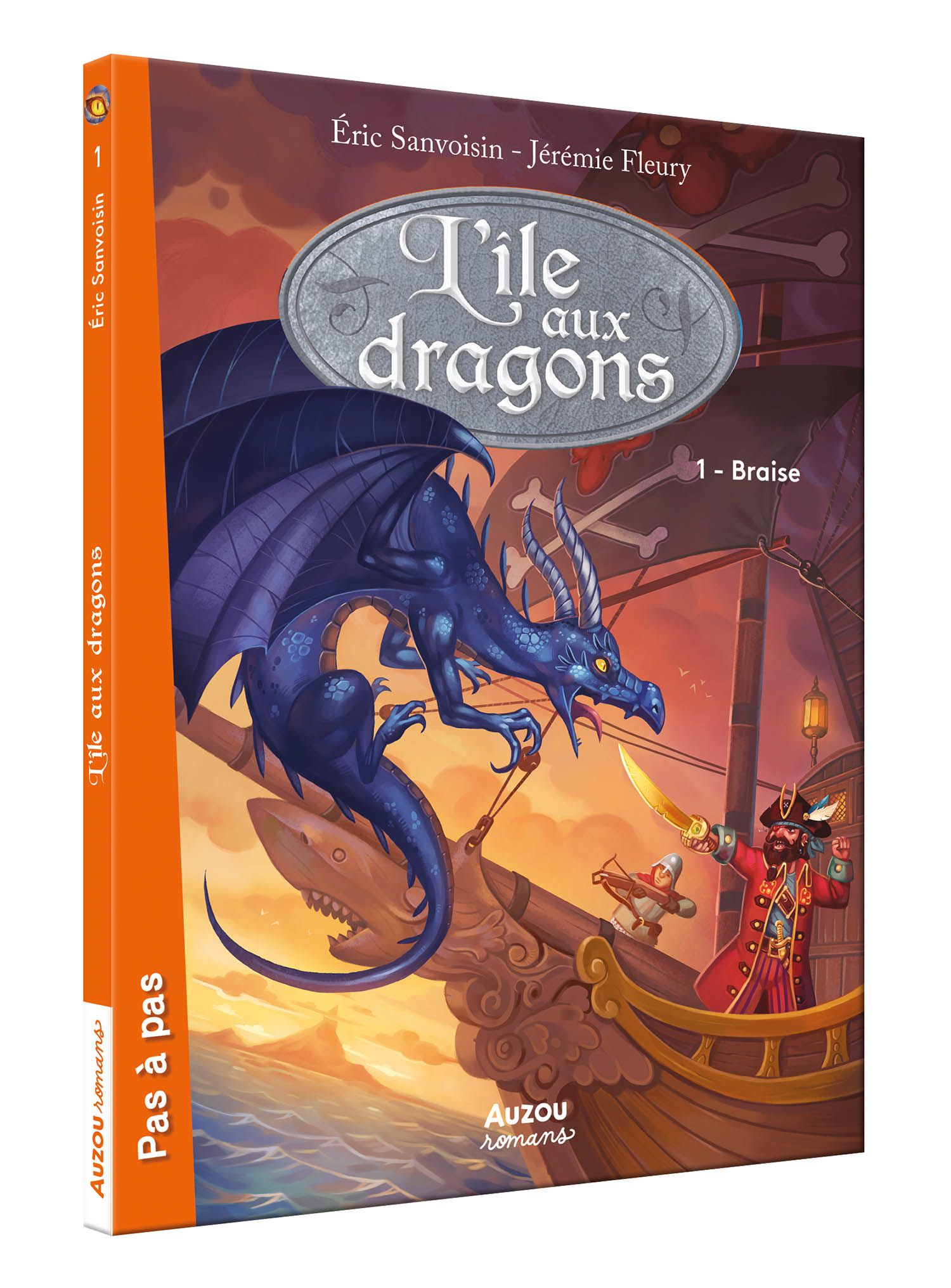 L'île Aux Dragons - Tome 1 - Braise