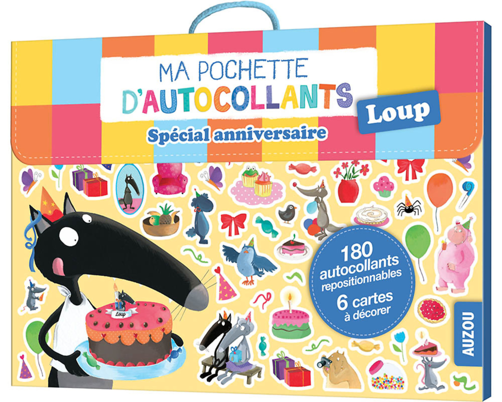 Ma Pochette D'artiste - Ma Pochette D'autocollants Loup - Special Anniversaire (Coll. Ma Pochette D'arti