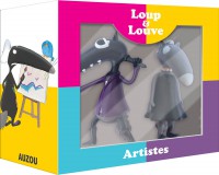 FIGURINES LOUP ET LOUVE - SPECIAL ARTISTE