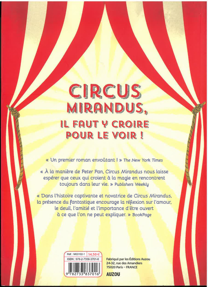 Circus Mirandus - Tome 1 - Circus Mirandus