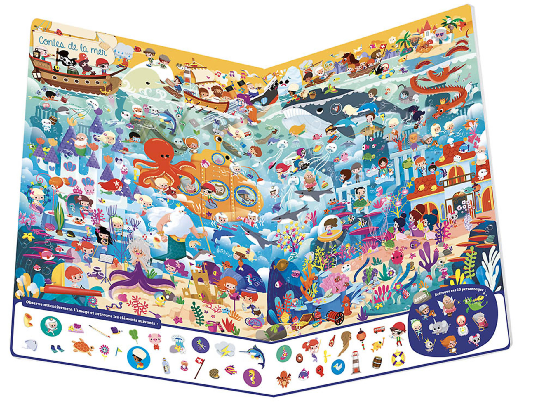 Cherche Et Trouve Géant - Au Pays Des Contes