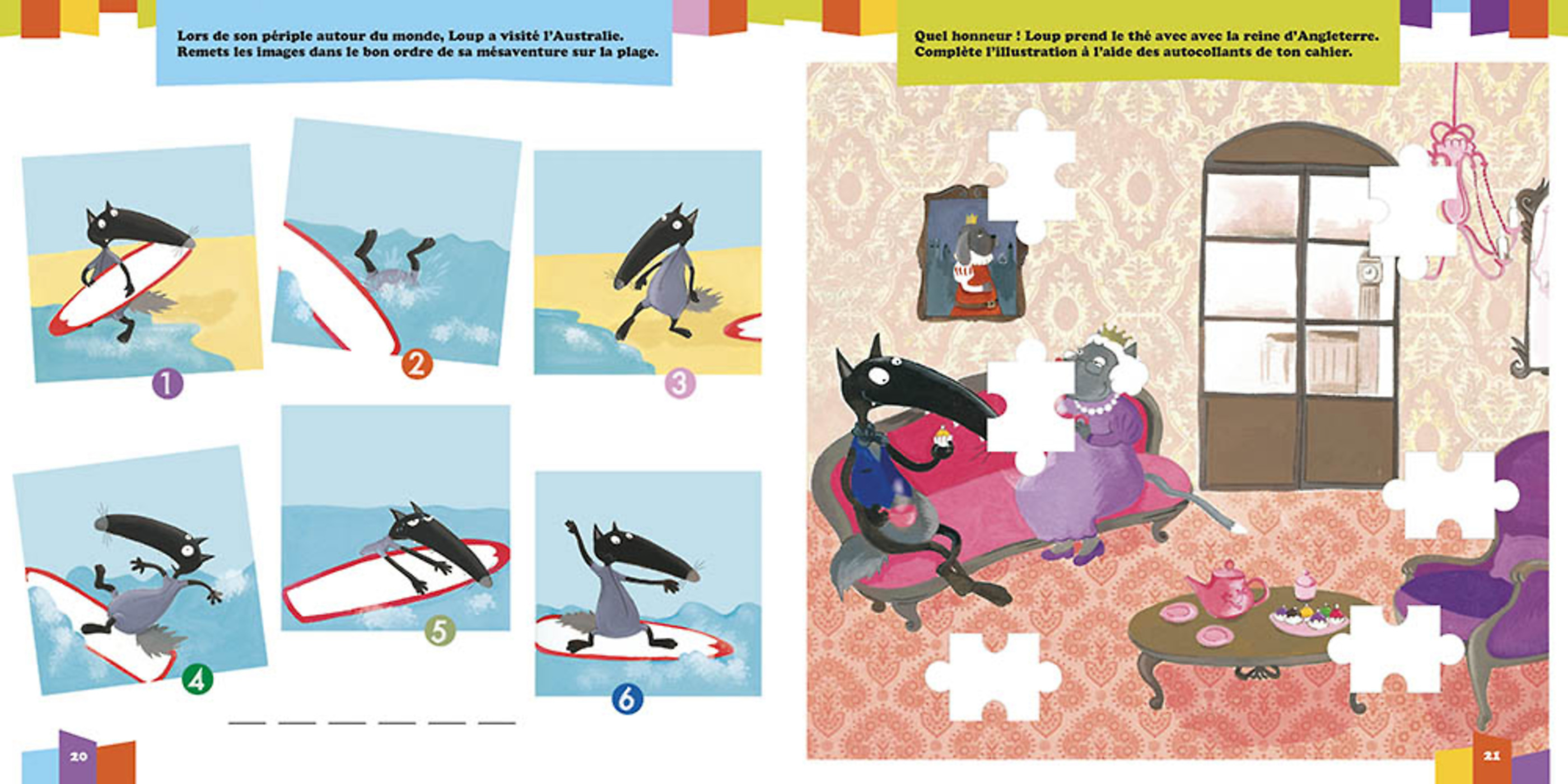 Le Loup Qui Voulait Faire Le Tour Du Monde