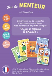 Jeux De Cartes - Jeu De Menteur Des Animaux De La Ferme