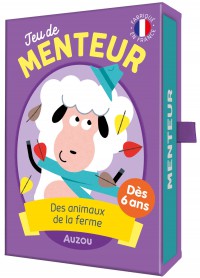 Jeu de cartes - Jeu de menteur des animaux de la ferme