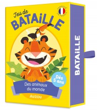 Jeux de cartes - Jeu de bataille des animaux du monde