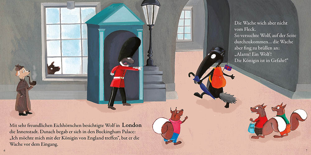 Le Loup Qui Voulait Faire Le Tour Du Monde En Allemand