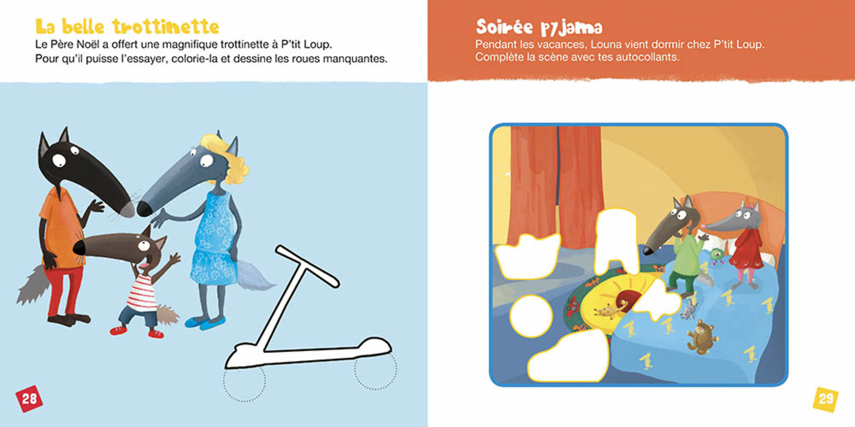 Mon Cahier D'activites P'tit Loup - Special Noel