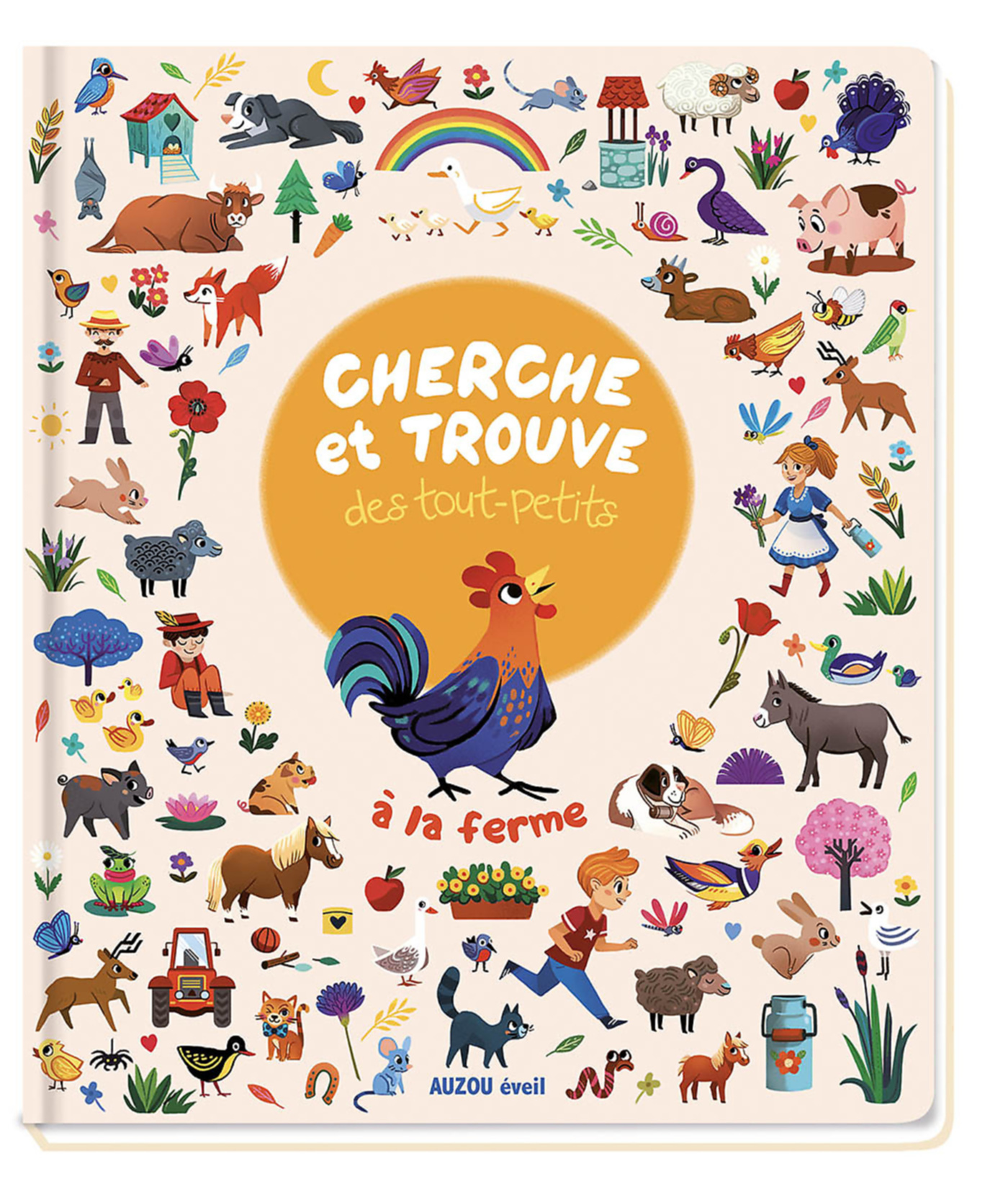 couverture de : Cherche et trouve des tout-petits - &agrave; la ferme