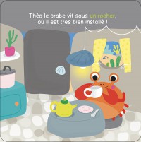 Mon Premier Livre De Bain - Theo Et Le Monstre De L'eau (Coll. Mon Premier Livre De Bain)