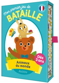 Jeu de cartes - Mon premier jeu de bataille - Animaux du monde