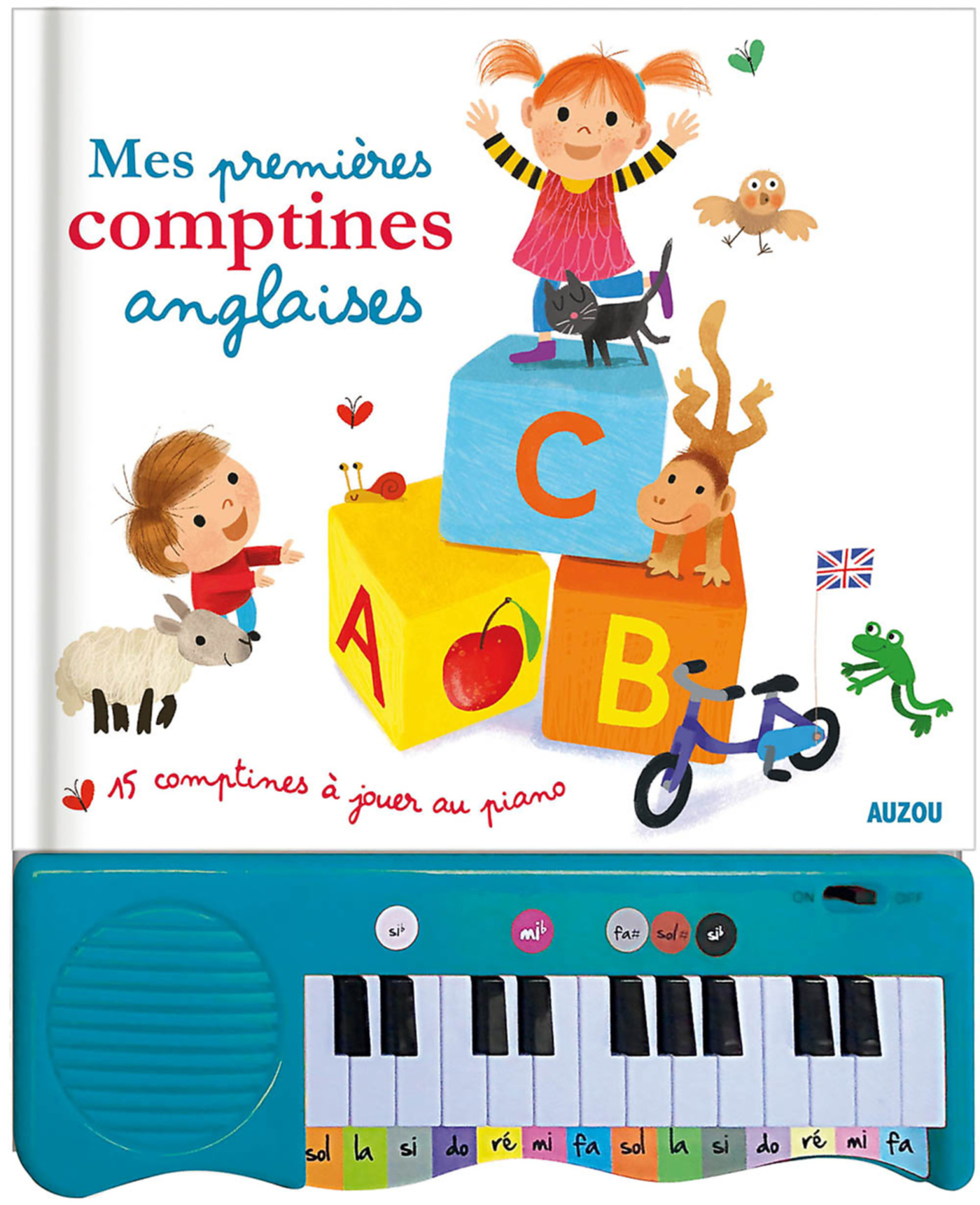 Mon Livre Piano - Mes Premieres Comptines Anglaises