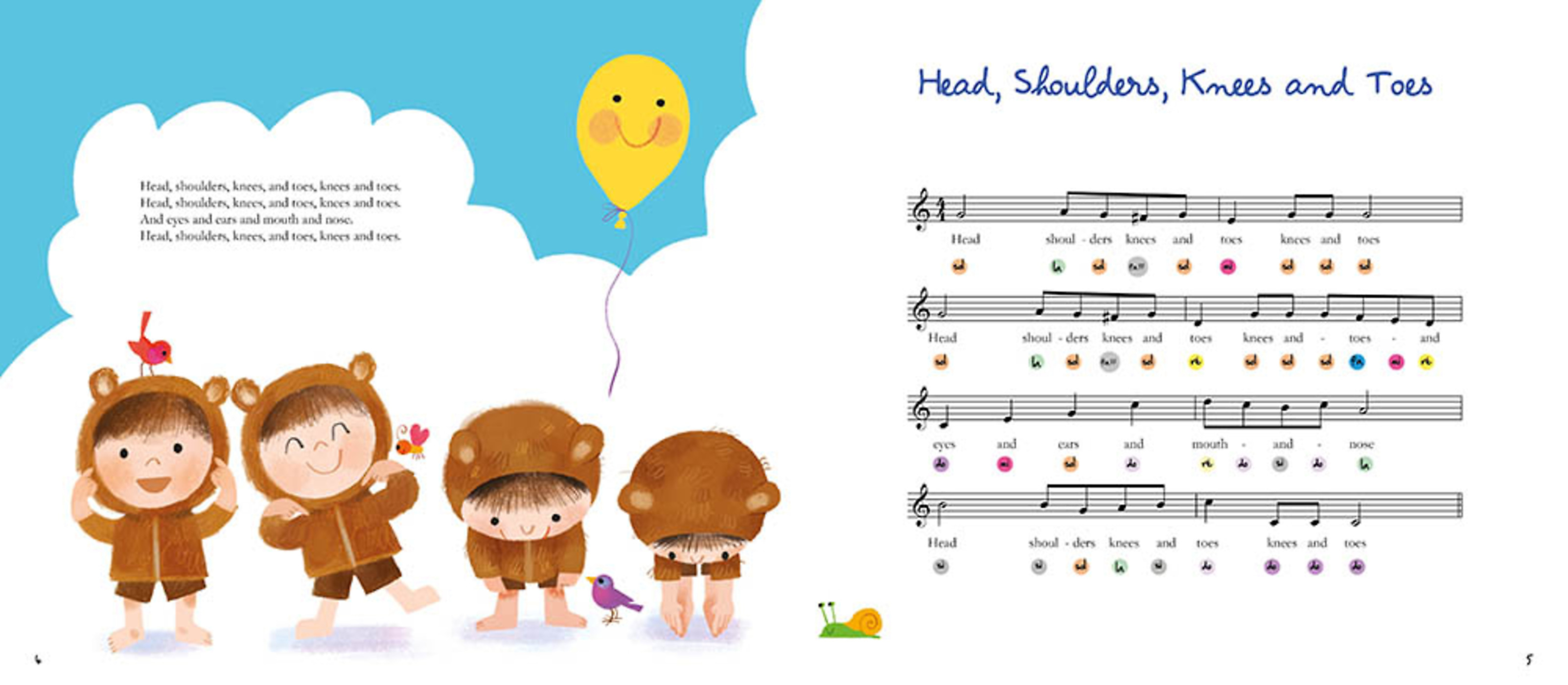 Mon Livre Piano - Mes Premieres Comptines Anglaises