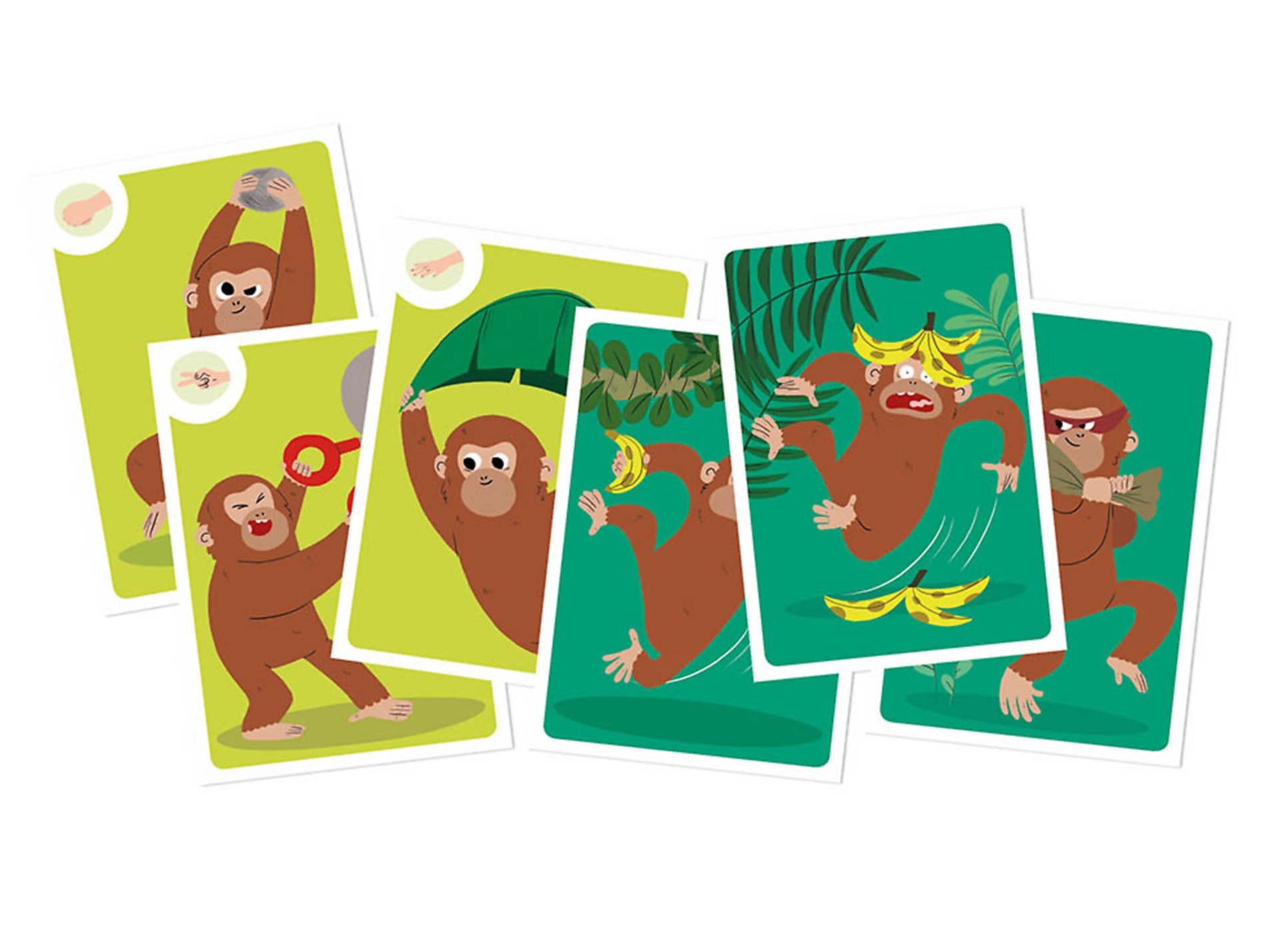 Jeux De Cartes - Jeu De Tok Tok Monkey - Logique Et Rapidité !