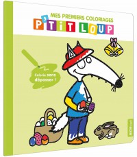 Mes premiers coloriages - P'tit loup - Pâques