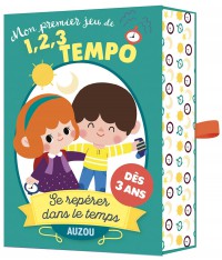 Jeu de cartes - Mon premier jeu de 1, 2, 3 tempo - Se repérer dans le temps