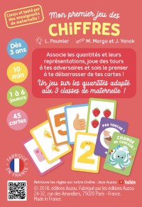 Jeu De Cartes - Mon Premier Jeu Des Chiffres