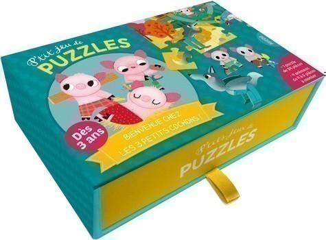 P'tit Jeu De Puzzles - Bienvenue Chez Les 3 Petits Cochons !