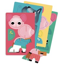 P'tit Jeu De Puzzles - Bienvenue Chez Les 3 Petits Cochons !