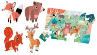 P'tits Jeux De Puzzles - Bienvenue Dans La Forêt !