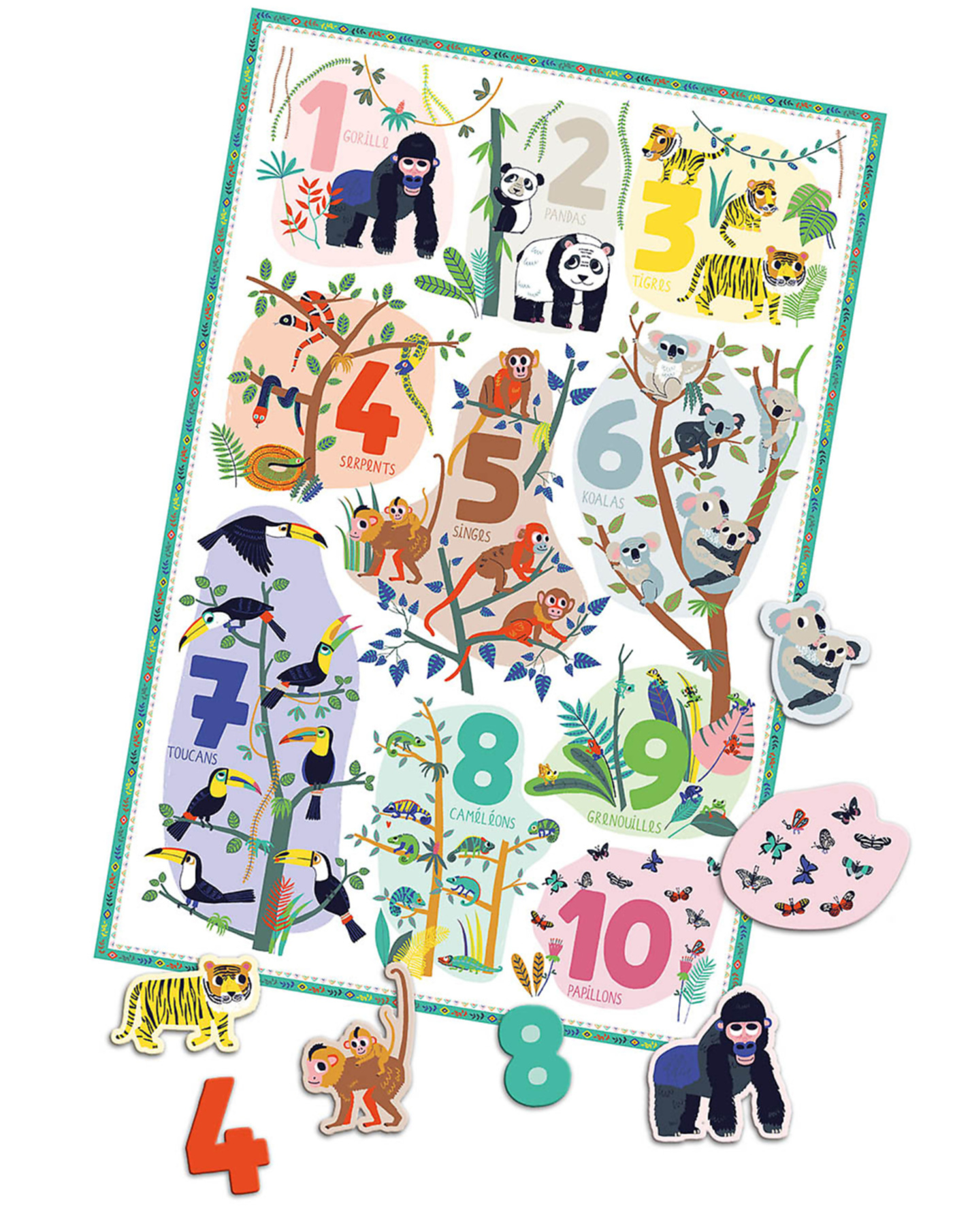 Ma Pochette D'aimants - Chiffres