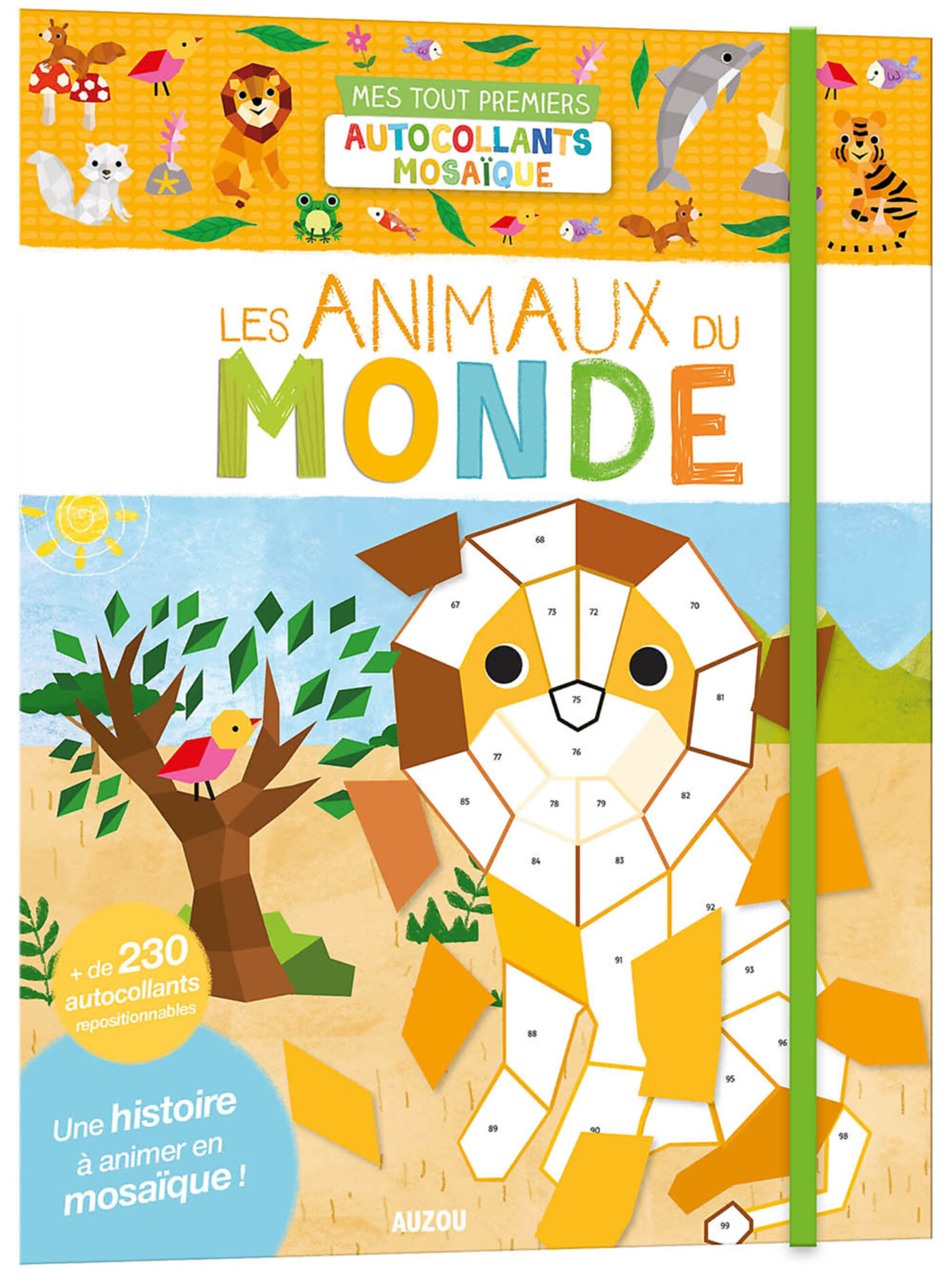 Mes Tout Premiers Autocollants Mosaïque - Les Animaux Du Monde