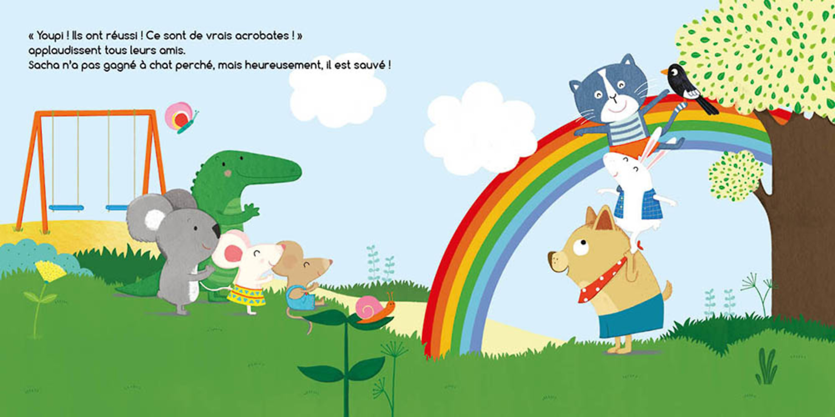 Sacha Joue A Chat Perche