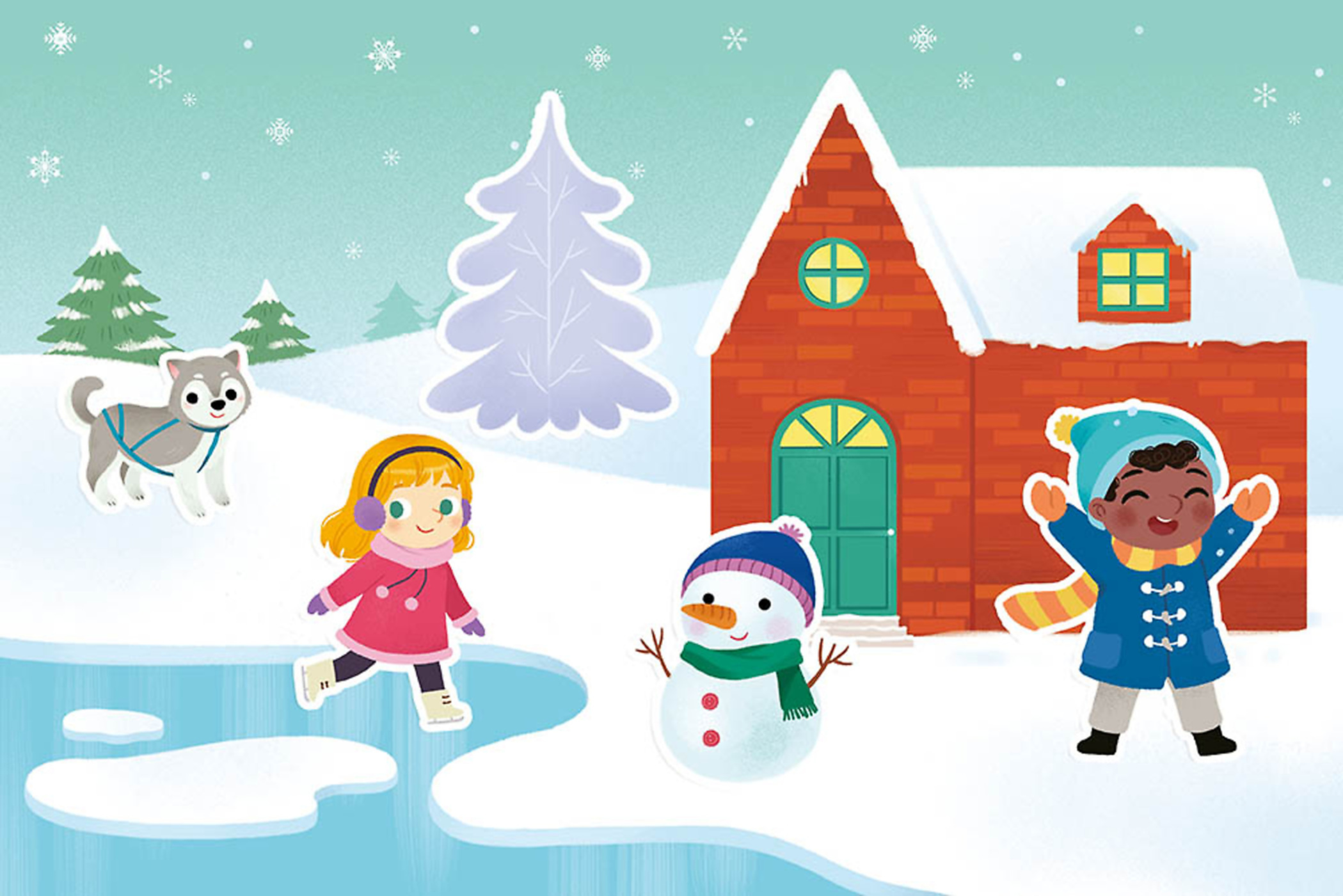 Mes Tout Premiers Autocollants- L'hiver