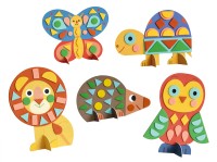 Mon Coffret D'artiste - Mes Autocollants En Mousse - Animaux Mon Coffret D'artiste - Mes Autocollants En Mousse - Animaux