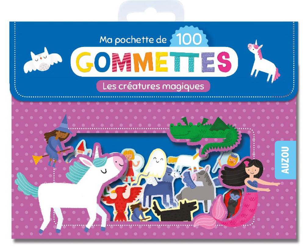 Ma Pochette De 100 Gommettes - Les Créatures Magiques