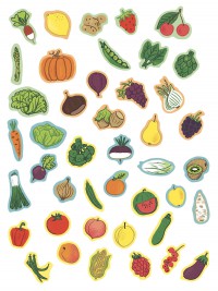 Ma Pochette D'aimants - Fruits Et Legumes De Saison